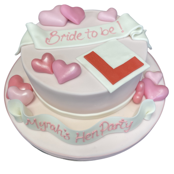 Celebrate in style with this bespoke Bride To Be Hen Party cake, custom — free download